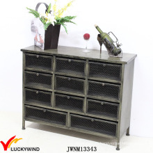 Gabinetes de almacenamiento de metal para servicio pesado industrial de estilo vintage